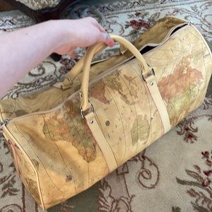 Map duffle bag